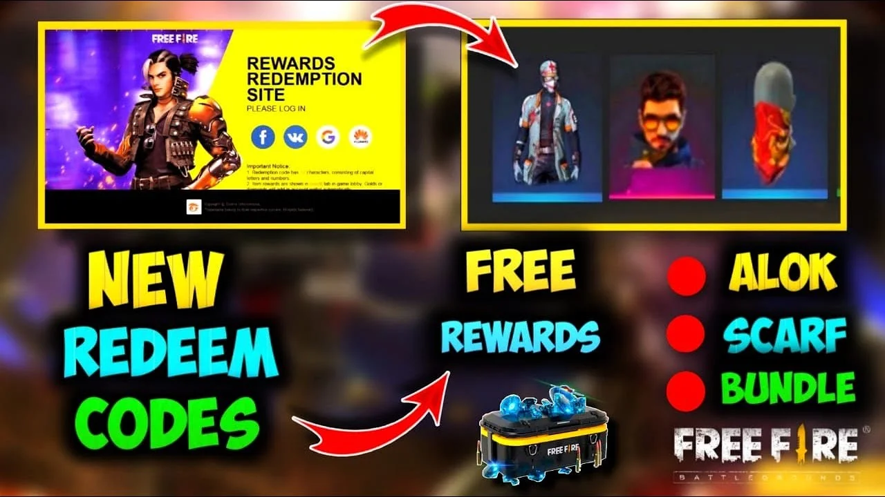 Free Fire Redeem Codes